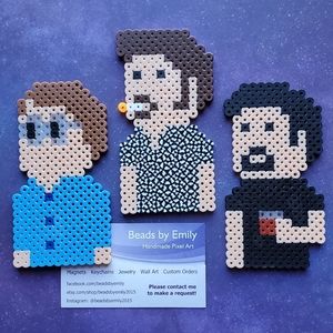 Trailer Park Boys Magnets -Handmade Home Decor - Ricky Julian Bubbles - TPB